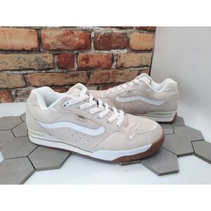 Vans Skate Rowley XLT Utility Rainy Day Beige SHOES SZ 11.5 MENS Cream White SK8